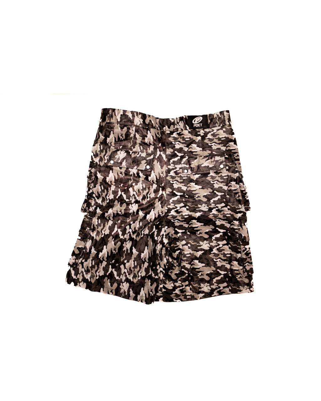 Snow Camouflage Cargo Shorts
