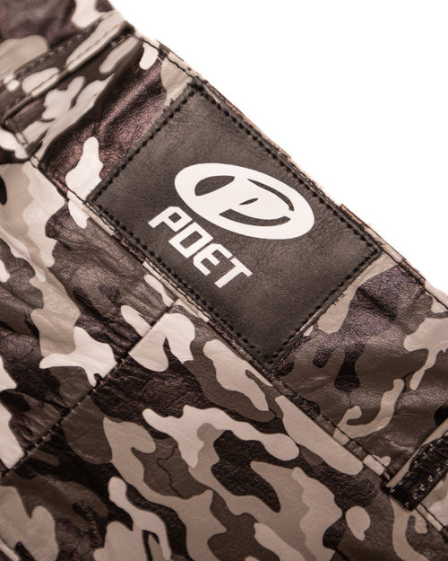 Snow Camouflage Cargo Shorts